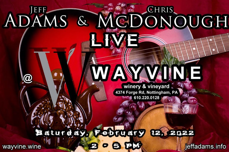Jeff Adams & Chris McDonough, Live - Sat 02/12