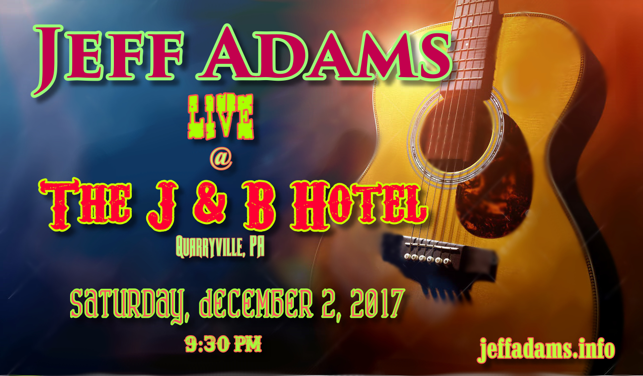 Jeff Adams @ The J & B 12/02